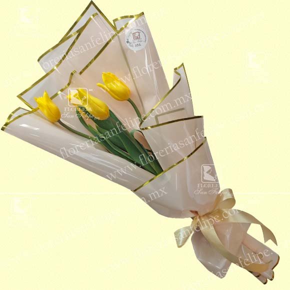 Ramo Con 4 Tulipanes